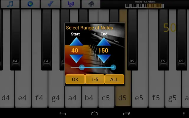 Piano Melody Free android App screenshot 9