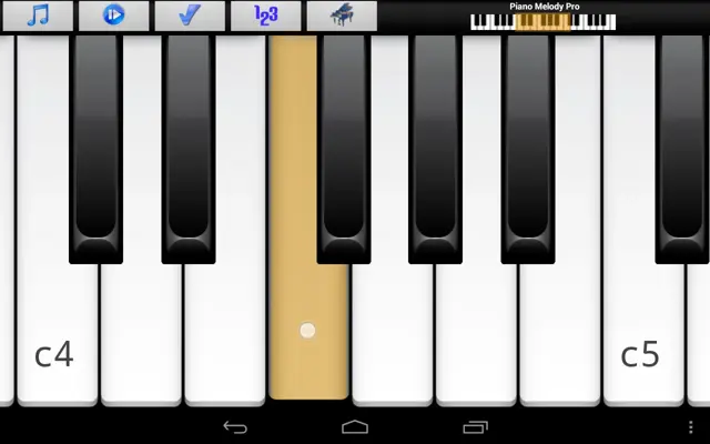 Piano Melody Free android App screenshot 11