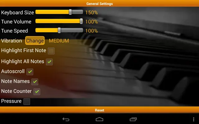 Piano Melody Free android App screenshot 8